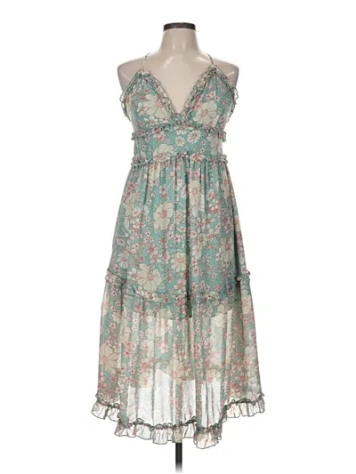 Pre-owned Hyfve Cocktail Dress In Teal