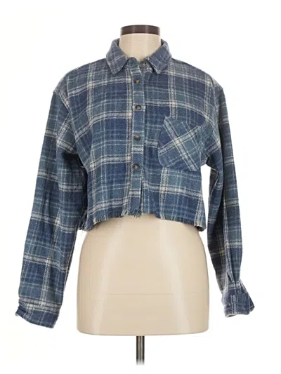 Pre-owned Hyfve Denim Jacket In Blue