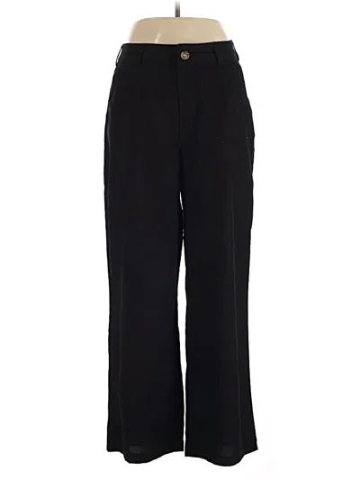 Pre-owned Hyfve Dress Pants In Black