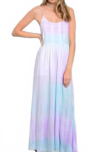Hyfve Fashion On Earth Maxi Dress In Mint Lilac In Multi