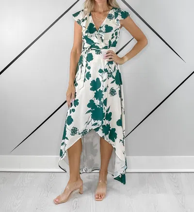 Hyfve Fern Midi Dress In Green