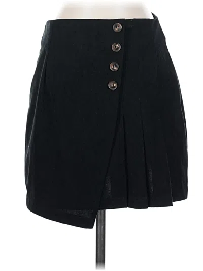 Pre-owned Hyfve Formal Skirt In Black