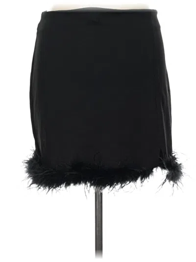 Pre-owned Hyfve Formal Skirt In Black