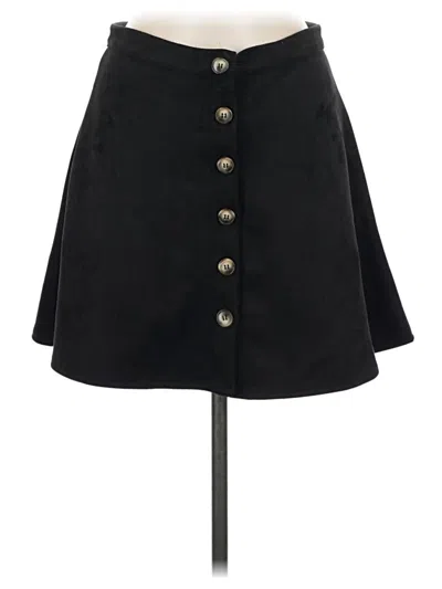 Pre-owned Hyfve Formal Skirt In Black