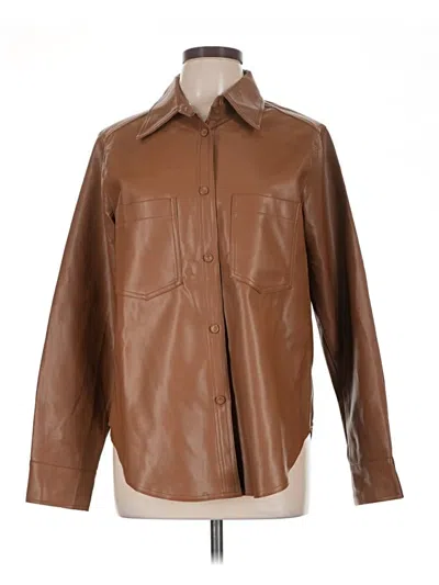 Pre-owned Hyfve Jacket In Brown