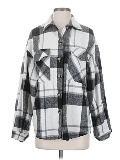Pre-owned Hyfve Jacket In Gray