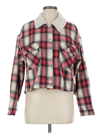 Pre-owned Hyfve Jacket In Red