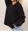 Hyfve Jasmine Sweater In Black In Black