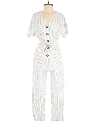 Pre-owned Hyfve Jumpsuit In White