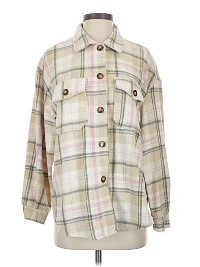 Pre-owned Hyfve Long Sleeve Blouse In Ivory