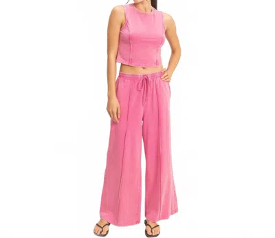 Hyfve Mineral Washed Set In Pink