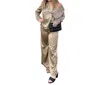 HYFVE POSITIVELY ALLURING BRALETTE AND TOP SET IN TAN