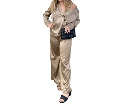 HYFVE POSITIVELY ALLURING PANTS IN TAN