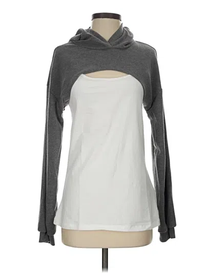 Pre-owned Hyfve Pullover Hoodie In Gray