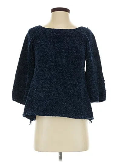 Pre-owned Hyfve Pullover Sweater In Blue