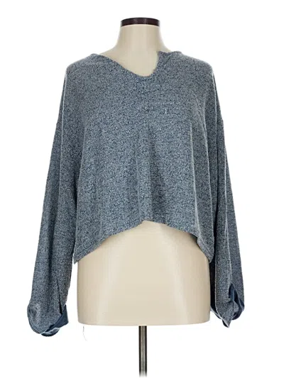 Pre-owned Hyfve Pullover Sweater In Blue
