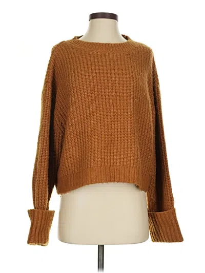 Pre-owned Hyfve Pullover Sweater In Brown