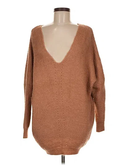 Pre-owned Hyfve Pullover Sweater In Brown