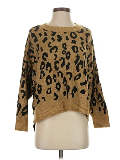 Pre-owned Hyfve Pullover Sweater In Brown