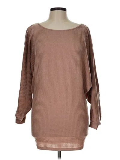 Pre-owned Hyfve Pullover Sweater In Brown