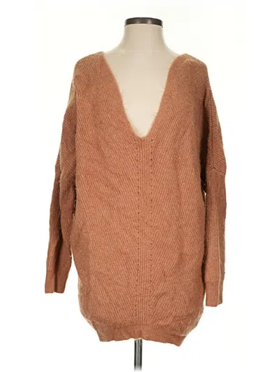 Pre-owned Hyfve Pullover Sweater In Brown