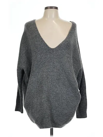 Pre-owned Hyfve Pullover Sweater In Gray