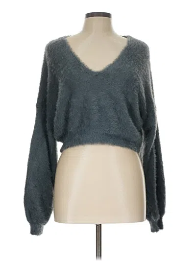 Pre-owned Hyfve Pullover Sweater In Gray