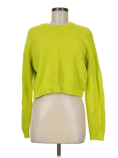 Pre-owned Hyfve Pullover Sweater In Green