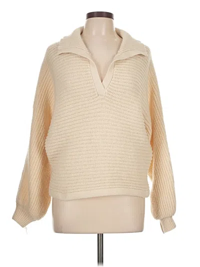 Pre-owned Hyfve Pullover Sweater In White