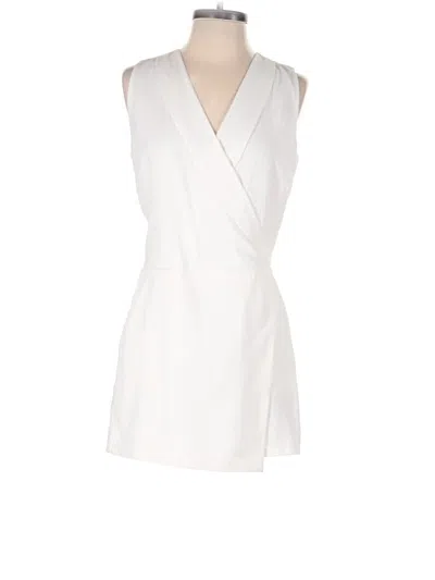 Pre-owned Hyfve Romper In White
