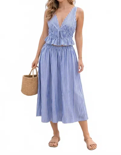 Hyfve Salone Top In Blue