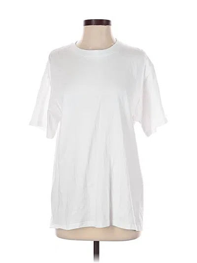 Pre-owned Hyfve Short Sleeve T-shirt In White
