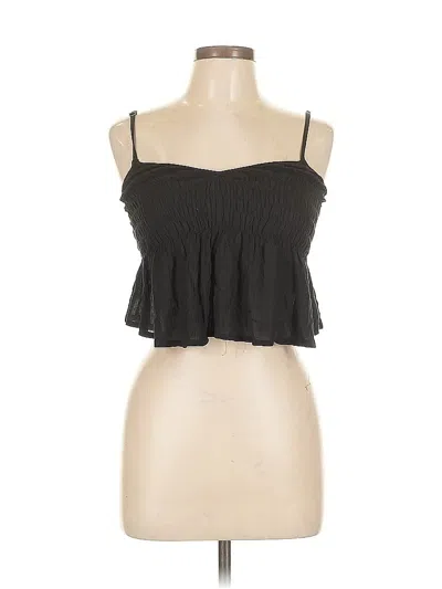 Pre-owned Hyfve Sleeveless Blouse In Black