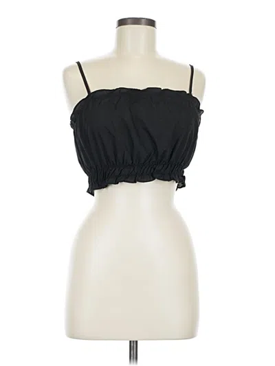 Pre-owned Hyfve Sleeveless Blouse In Black