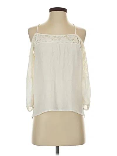 Pre-owned Hyfve Sleeveless Blouse In Ivory