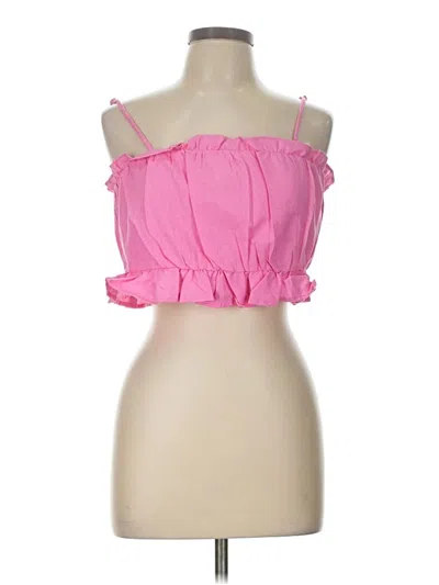 Pre-owned Hyfve Sleeveless Blouse In Pink