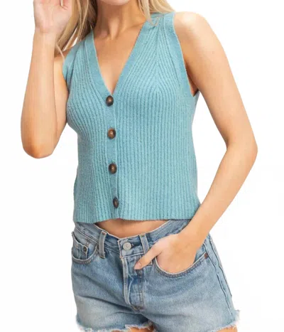 Hyfve Soft Favorite Tank Top In Blue