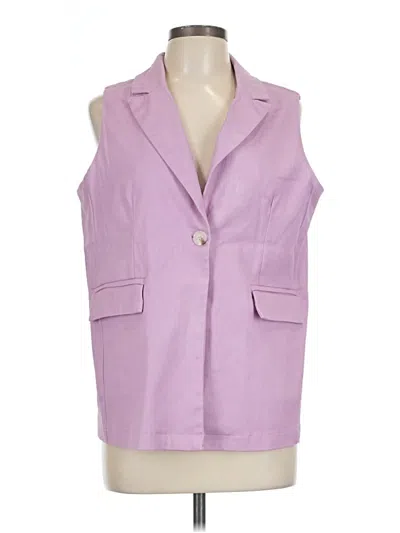 Pre-owned Hyfve Sweater Vest In Purple