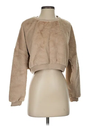 Pre-owned Hyfve Sweatshirt In Tan