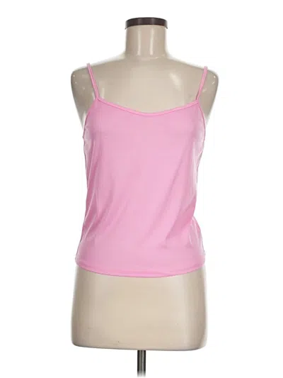Pre-owned Hyfve Tank Top Pink Strapless Neckline Tops