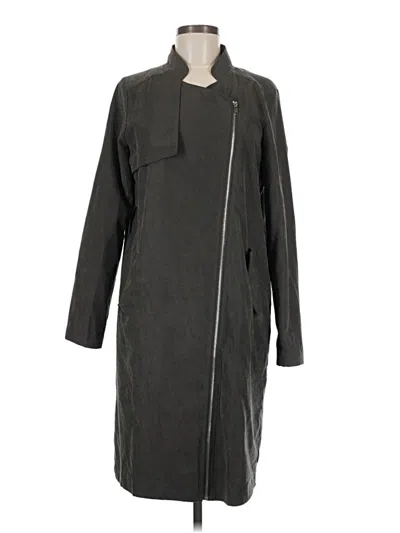 Pre-owned Hyfve Trenchcoat In Gray