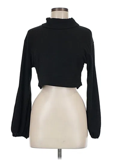 Pre-owned Hyfve Turtleneck Sweater In Black