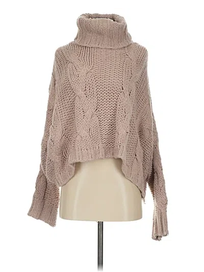 Pre-owned Hyfve Turtleneck Sweater In Brown