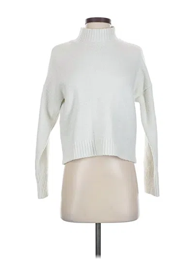 Pre-owned Hyfve Turtleneck Sweater In White