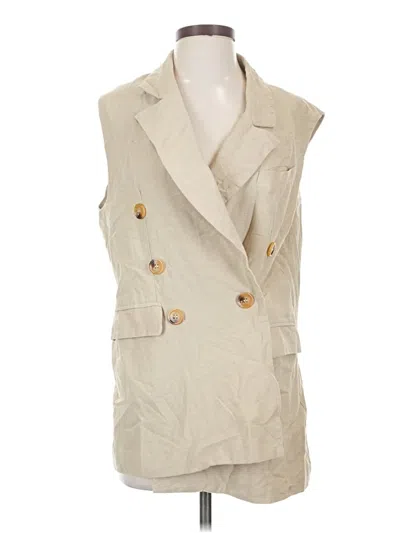 Pre-owned Hyfve Vest In Ivory