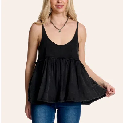 Hyfve Women's Black Babydoll Tank Top