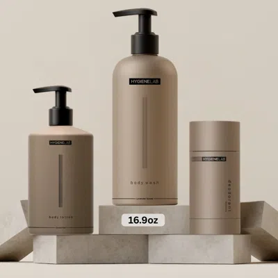 Hygienelab Body Care Trio In Transparent