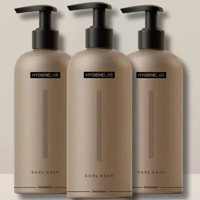 Hygienelab Body Wash 3-pack In Brown