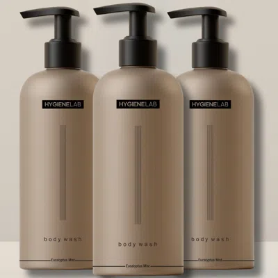 Hygienelab Body Wash 3-pack In Brown