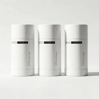 Hygienelab Deodorant 3-pack (kit) In White